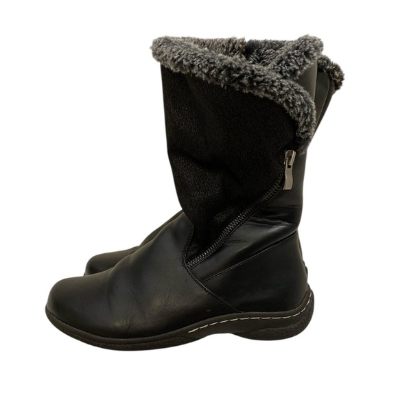 Tender Tootsies Shoes - Cozy Black Fur-Lined Winter Boots